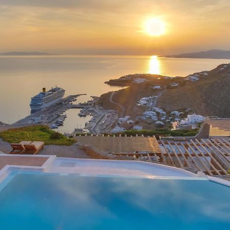 Manolia View Mykonos Apartman Túrlosz Kültér fotó