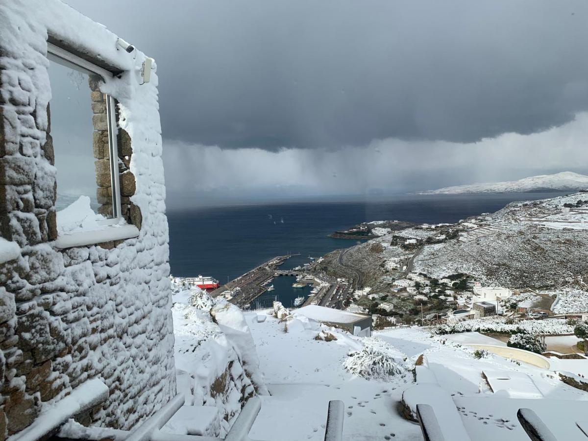 Manolia View Mykonos Apartman Túrlosz Kültér fotó