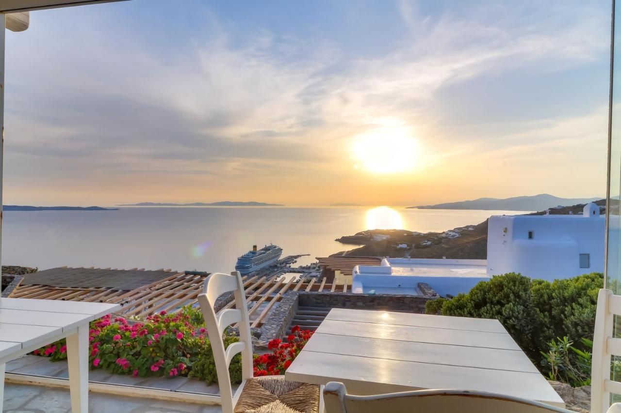 Manolia View Mykonos Apartman Túrlosz Kültér fotó