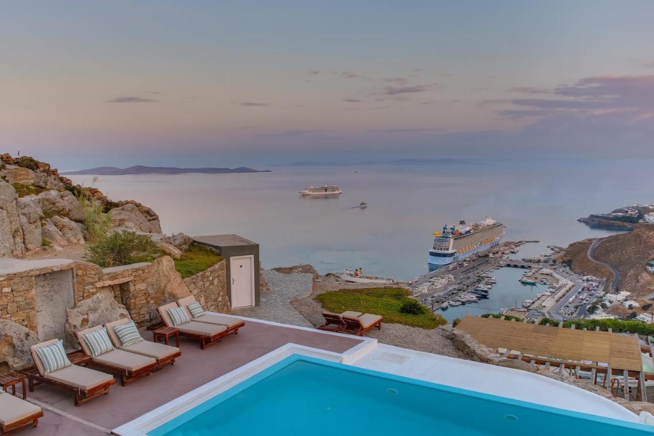 Manolia View Mykonos Apartman Túrlosz Kültér fotó
