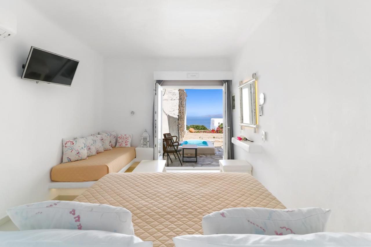 Manolia View Mykonos Apartman Túrlosz Kültér fotó