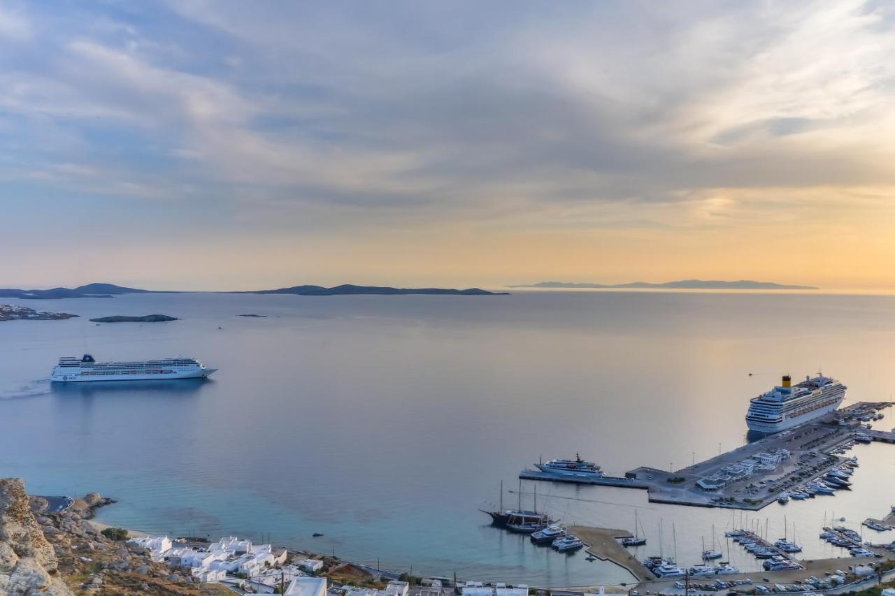 Manolia View Mykonos Apartman Túrlosz Kültér fotó