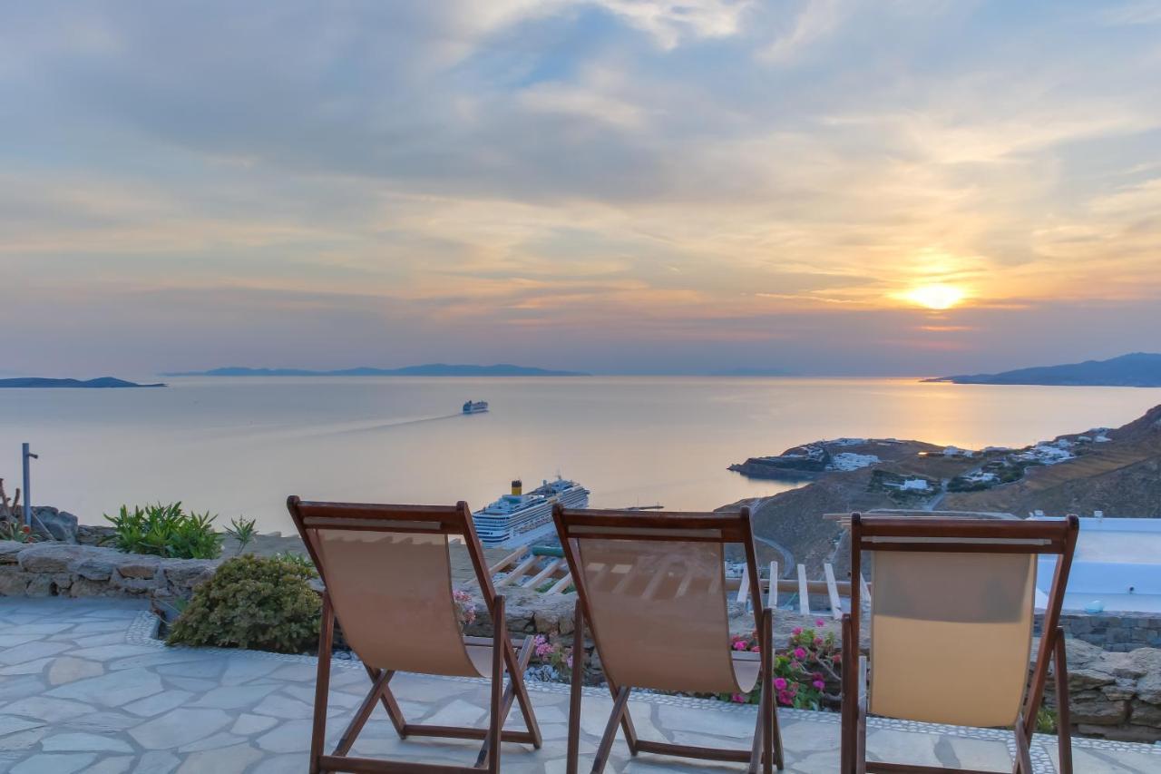 Manolia View Mykonos Apartman Túrlosz Kültér fotó
