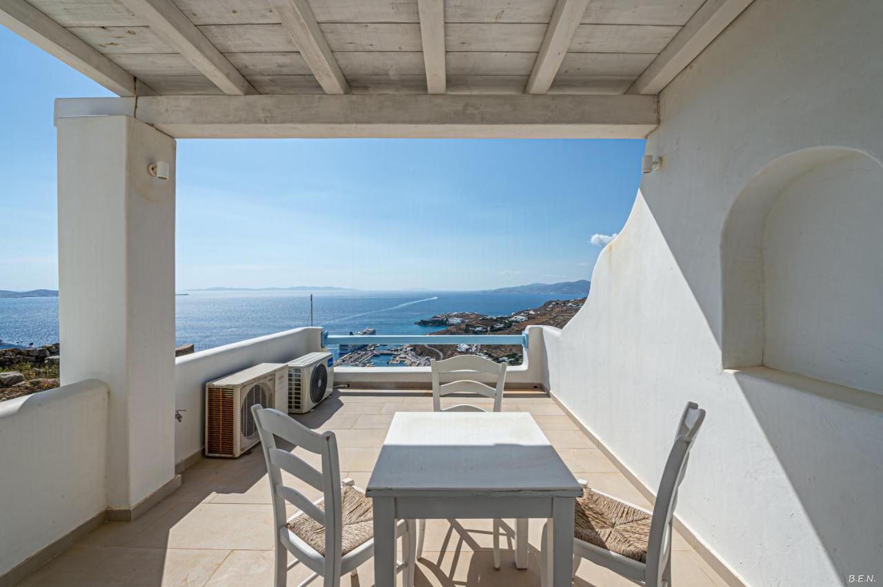 Manolia View Mykonos Apartman Túrlosz Kültér fotó