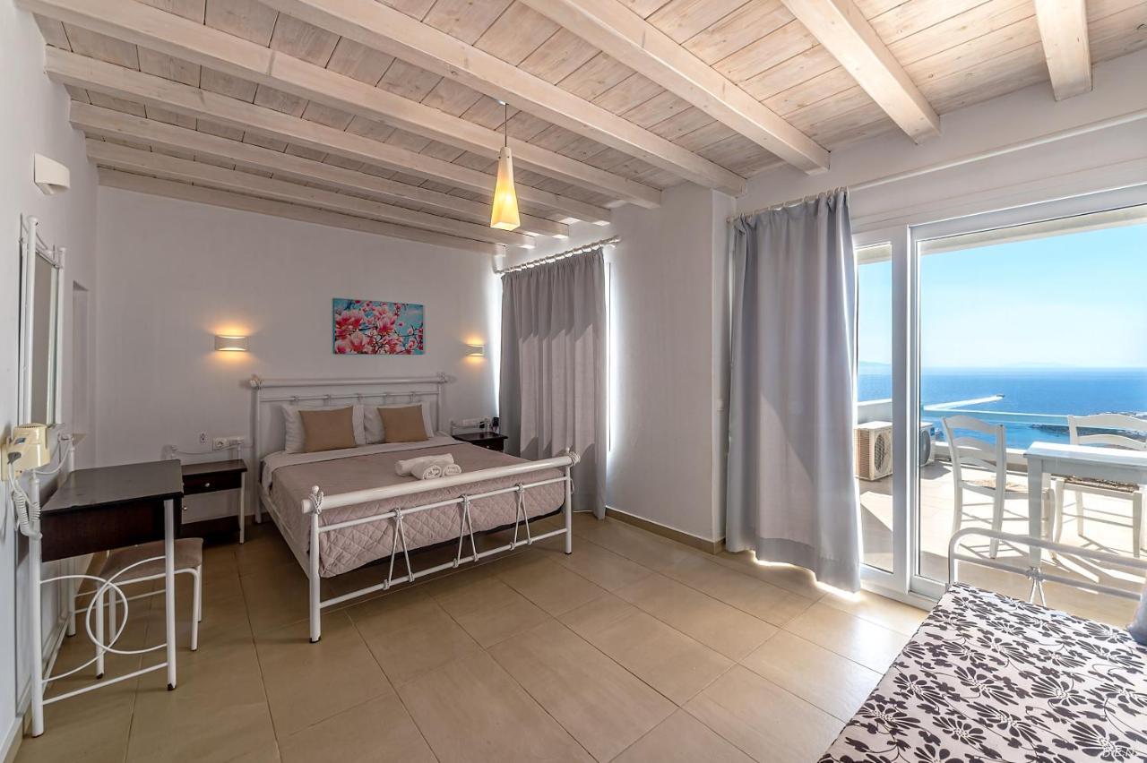 Manolia View Mykonos Apartman Túrlosz Kültér fotó