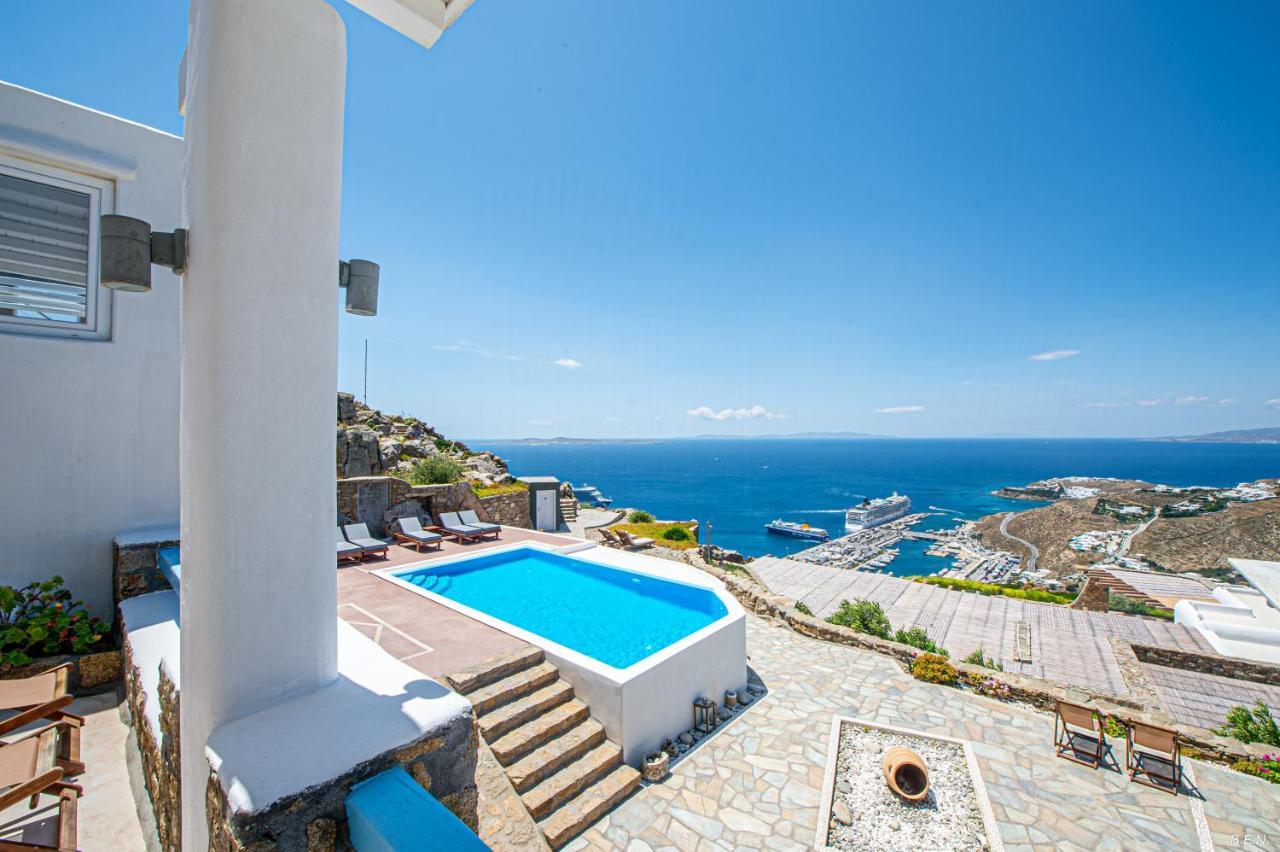 Manolia View Mykonos Apartman Túrlosz Kültér fotó