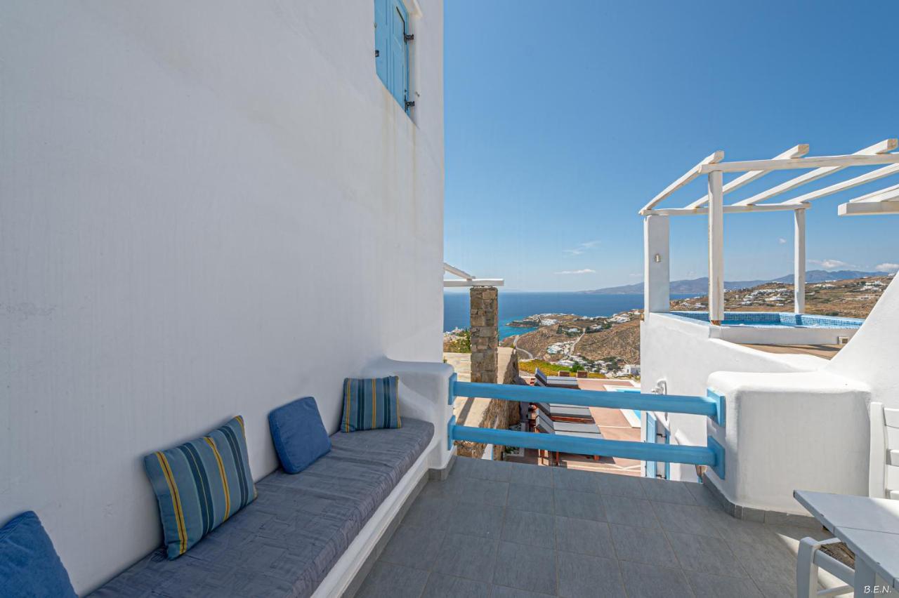 Manolia View Mykonos Apartman Túrlosz Kültér fotó