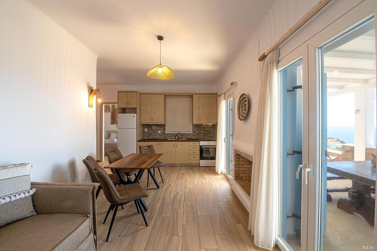 Manolia View Mykonos Apartman Túrlosz Kültér fotó