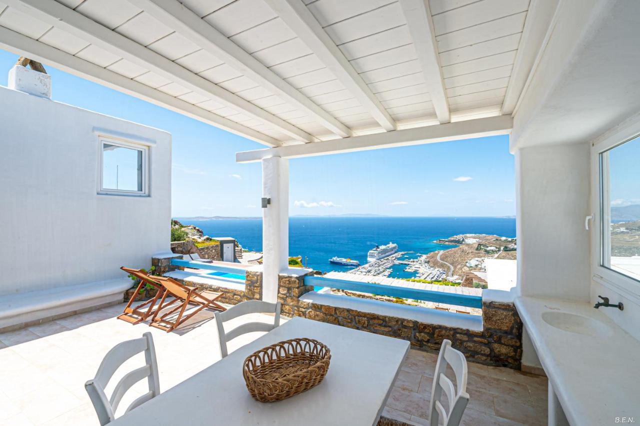 Manolia View Mykonos Apartman Túrlosz Kültér fotó