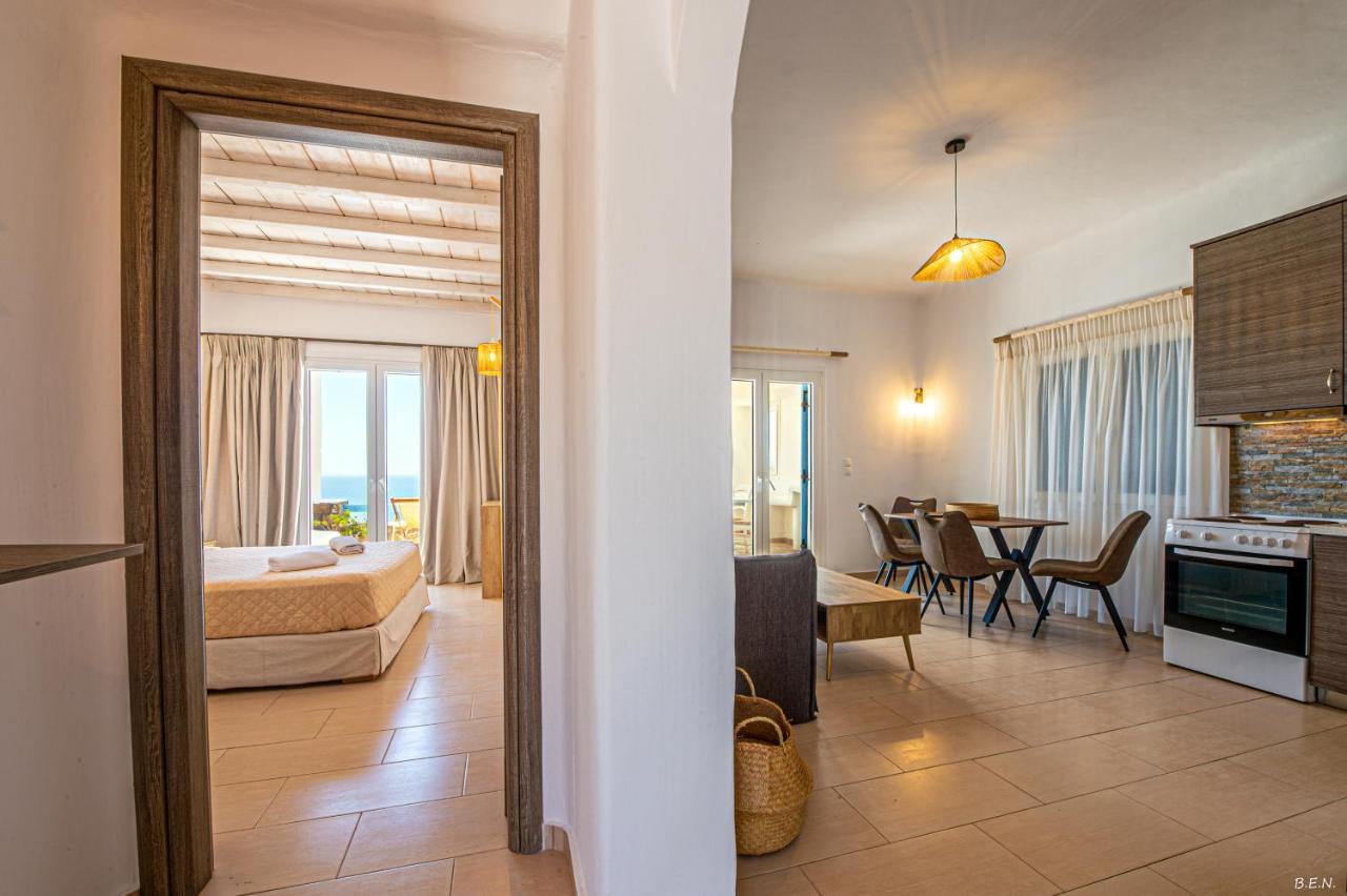 Manolia View Mykonos Apartman Túrlosz Kültér fotó