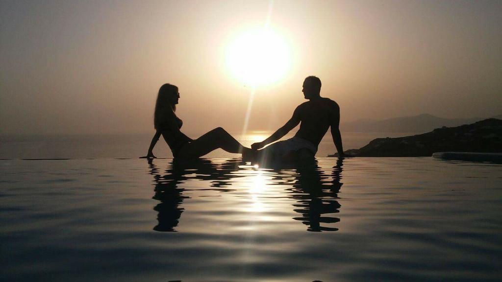 Manolia View Mykonos Apartman Túrlosz Kültér fotó