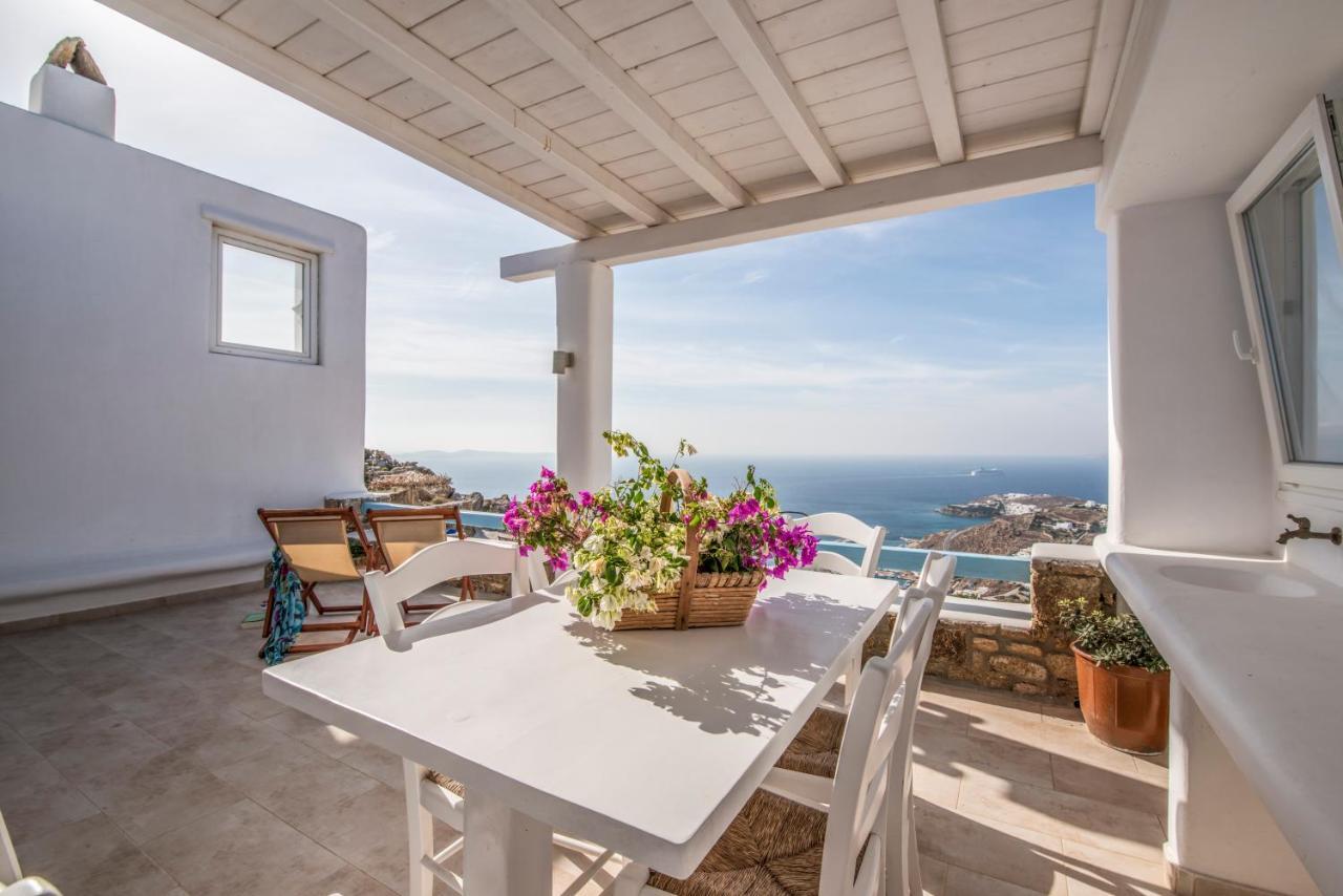 Manolia View Mykonos Apartman Túrlosz Kültér fotó