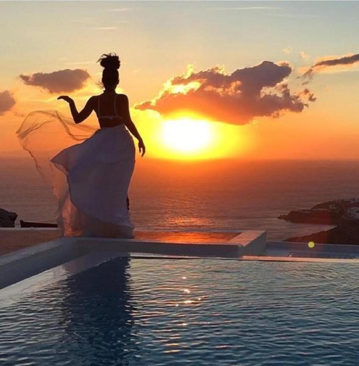 Manolia View Mykonos Apartman Túrlosz Kültér fotó